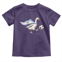 Argentina Soccer Goose Toddler T Shirt Argentine Flag Patriotic Football Fan Graphic