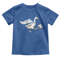 Argentina Soccer Goose Toddler T Shirt Argentine Flag Patriotic Football Fan Graphic