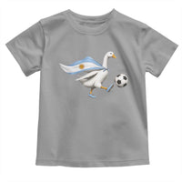 Argentina Soccer Goose Toddler T Shirt Argentine Flag Patriotic Football Fan Graphic