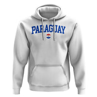 Paraguay Patriotic Flag Hoodie Soccer Fan Vintage Varsity Sports National Pride Graphic