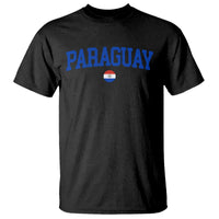 Paraguay Patriotic Flag T Shirt Soccer Fan Vintage Varsity Sports National Pride Graphic