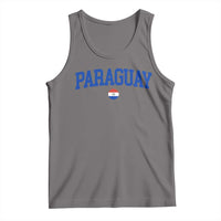 Paraguay Patriotic Flag Tank Top Soccer Fan Vintage Varsity Sports National Pride Graphic