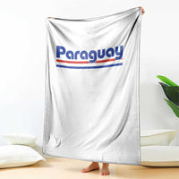 Vintage Paraguay Flag Throw Blanket Retro Stripe Patriotic Paraguayan Pride Graphic