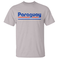 Vintage Paraguay Flag T Shirt Retro Stripe Patriotic Paraguayan Pride Graphic