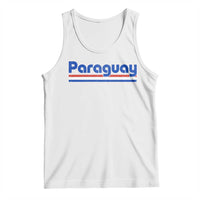 Vintage Paraguay Flag Tank Top Retro Stripe Patriotic Paraguayan Pride Graphic