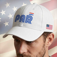 Vintage Paraguay Baseball Cap Retro Typography Patriotic Paraguayan Pride Flag Graphic