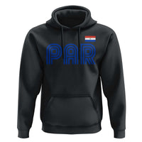 Vintage Paraguay Hoodie Retro Typography Patriotic Paraguayan Pride Flag Graphic