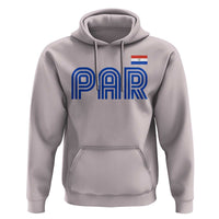 Vintage Paraguay Hoodie Retro Typography Patriotic Paraguayan Pride Flag Graphic