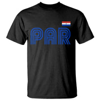 Vintage Paraguay T Shirt Retro Typography Patriotic Paraguayan Pride Flag Graphic