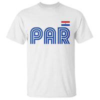 Vintage Paraguay T Shirt Retro Typography Patriotic Paraguayan Pride Flag Graphic