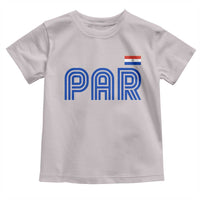 Vintage Paraguay Toddler T Shirt Retro Typography Patriotic Paraguayan Pride Flag Graphic