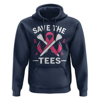 Breast Cancer Awareness Pink Ribbon Golf Hoodie Funny Save The Tees - Wonder Print Shop