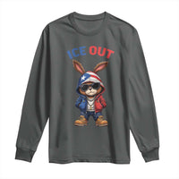 Cool Bunny Ice Out Long Sleeve Shirt Puerto Rican Flag Hoodie Outfit Vibes Boricua