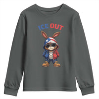 Cool Bunny Ice Out Youth Sweatshirt Puerto Rican Flag Hoodie Outfit Vibes Boricua