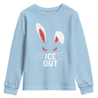 Bunny Ice Out Youth Sweatshirt Resist FDT Anti Immigration Enforcement