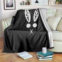 Bunny Bad Ice Out Throw Blanket Rabbit FDT Anti Immigration Enforcement