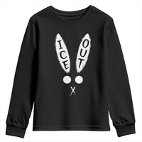 Bunny Bad Ice Out Youth Sweatshirt Rabbit FDT Anti Immigration Enforcement