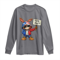Bunny Ice Out Long Sleeve Shirt Protest Equality Puerto Rican Flag Hoodie