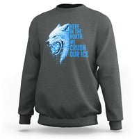 Crush Ice Sweatshirt Wolf Human Rights Protest