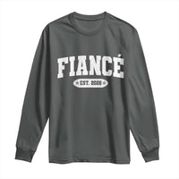 Fiance Est 2026 Long Sleeve Shirt Future Mr. and Mrs. Boyfriend Engagement Gift
