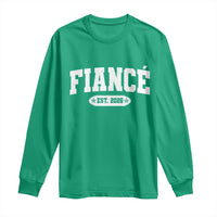 Fiance Est 2026 Long Sleeve Shirt Future Mr. and Mrs. Boyfriend Engagement Gift