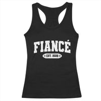 Fiance Est 2026 Racerback Tank Top Future Mr. and Mrs. Boyfriend Engagement Gift