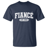 Fiance Est 2026 T Shirt Future Mr. and Mrs. Boyfriend Engagement Gift