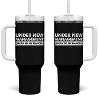 Funny Fiancé Tumbler With Handle Engagement Gift For Fiance Bachelor Party