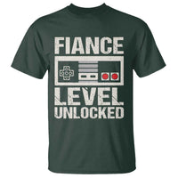 Leveled Fiance Unlocked T Shirt Engagement Gift For Fiancé Bachelor Party