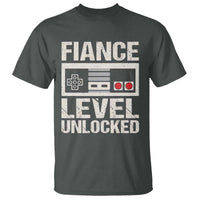 Leveled Fiance Unlocked T Shirt Engagement Gift For Fiancé Bachelor Party