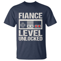 Leveled Fiance Unlocked T Shirt Engagement Gift For Fiancé Bachelor Party