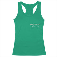 Personalized Fiance Racerback Tank Top Custom Date Boyfriend Engagement Gifts Future Mr and Mrs
