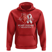 Go Red Heart Disease Prevention Hoodie Heartbeat CHD Wear Red February Month