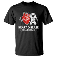 Go Red Heart Disease Prevention T Shirt Heartbeat CHD Wear Red February Month