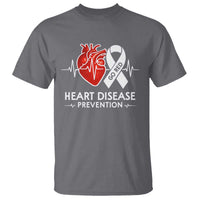 Go Red Heart Disease Prevention T Shirt Heartbeat CHD Wear Red February Month