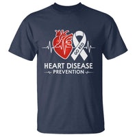 Go Red Heart Disease Prevention T Shirt Heartbeat CHD Wear Red February Month