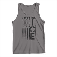 Abolish ICE Tank Top Vintage American Flag
