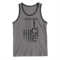 Abolish ICE Tank Top Vintage American Flag