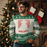 The Party Told You To Reject The Evidence Of Your Eyes Ugly Christmas Sweater Protest Inequality George Orwell