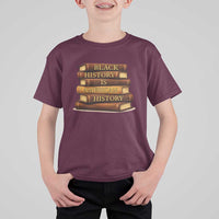 Black History Month T Shirt For Kid Book Lover Teacher Black History Is American History