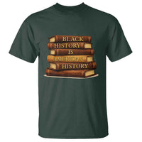 Black History Month T Shirt Book Lover Teacher Black History Is American History
