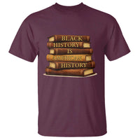 Black History Month T Shirt Book Lover Teacher Black History Is American History