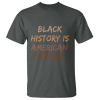 Black History Is American History T Shirt Melanin African American Pride Gifts