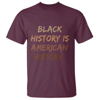 Black History Is American History T Shirt Melanin African American Pride Gifts