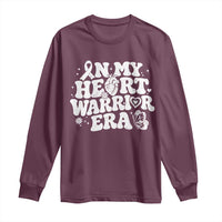 CHD Heart Disease Awareness Long Sleeve Shirt In My Heart Warrior Era
