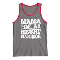 CHD Heart Disease Awareness Tank Top Heart Warrior Mama