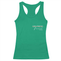 Personalized Fiancee Racerback Tank Top Custom Date Girlfriend Engagement Gifts Future Mr and Mrs