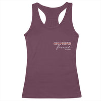 Personalized Fiancee Racerback Tank Top Custom Date Girlfriend Engagement Gifts Future Mr and Mrs