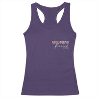Personalized Fiancee Racerback Tank Top Custom Date Girlfriend Engagement Gifts Future Mr and Mrs