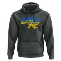 Slava Ukraini Hoodie Ukrainian Ukraine Flag Pride
